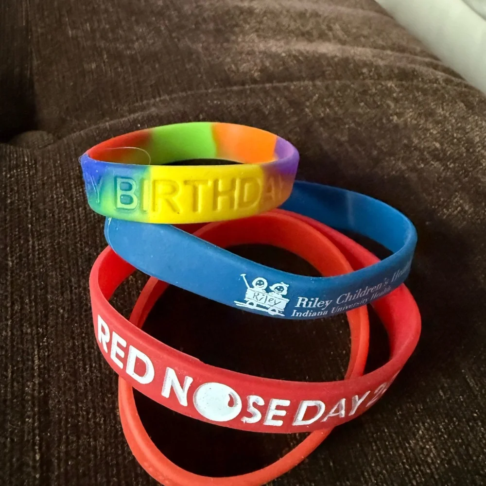 Colorful Kids Wristbands Set